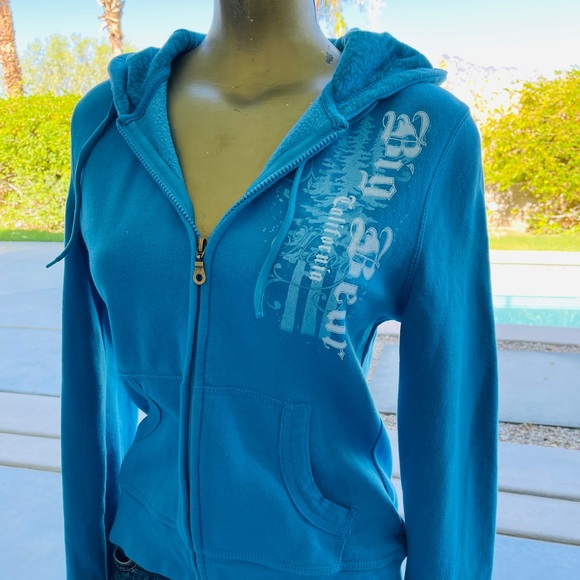BIG BEAR California HOODIE JACKET Large - Picture 8 of 12
